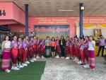 ร่วมต้อนรับ นางสาวอ้อวดี สุนทรวิภาต ผู้ตรวจราชการกรมกรมส่งเส